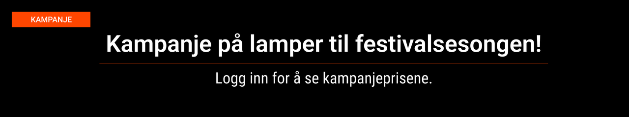 Festivalkampanje lamper